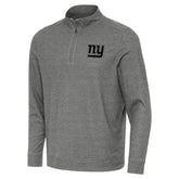 New York Giants Antigua Subtle Quarter-Zip Top | NFL Outlet