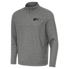 Seattle Seahawks Antigua Subtle Quarter-Zip Top | NFL Online