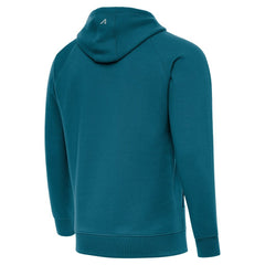 Jacksonville Jaguars Antigua Brushed Carbon Victory Pullover Hoodie | NFL New