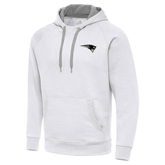 New England Patriots Antigua Brushed Carbon Victory Pullover Hoodie | NFL Near me