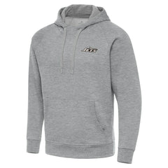 New York Jets Antigua Brushed Carbon Victory Pullover Hoodie | NFL Near me