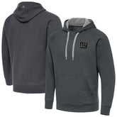 New York Giants Antigua Brushed Carbon Victory Pullover Hoodie | NFL Online