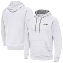 New York Jets Antigua Brushed Carbon Victory Pullover Hoodie | NFL New