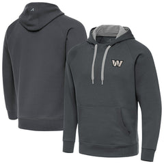 Washington Commanders Antigua Brushed Carbon Victory Pullover Hoodie | NFL Sale