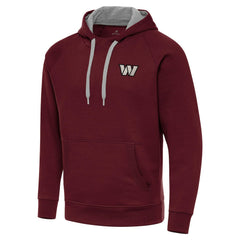 Washington Commanders Antigua Brushed Carbon Victory Pullover Hoodie | NFL Discount