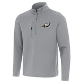 Philadelphia Eagles Antigua Insider Quarter-Zip Top | NFL Discount