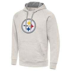 Pittsburgh Steelers Antigua Victory Raglan Pullover Hoodie | NFL New