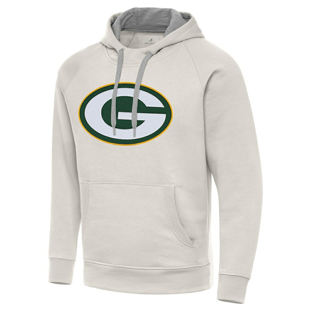 Green Bay Packers Antigua Victory Raglan Pullover Hoodie | NFL Discount