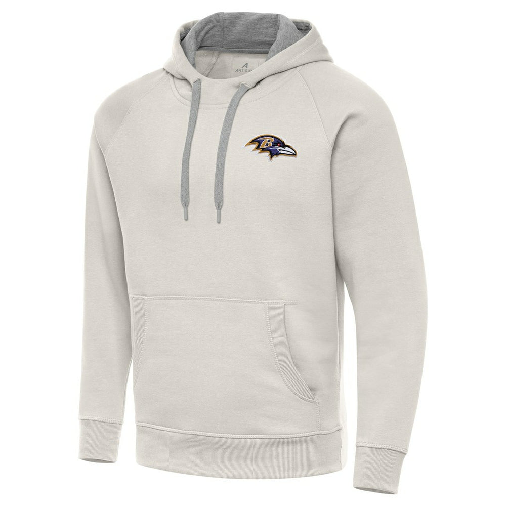 Baltimore Ravens Antigua Victory Raglan Pullover Hoodie | NFL Discount