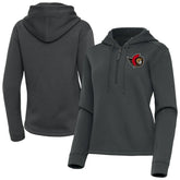Ottawa Senators Antigua Women's Contemporary Quarter-Zip Hoodie - NHL Hoodies