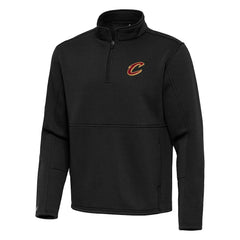 Black Cleveland Cavaliers Antigua Twist Quarter-Zip Pullover Top - Black shop | NBA