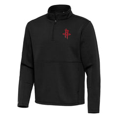 Black Houston Rockets Antigua Twist Quarter-Zip Pullover Top - Black outlet | NBA