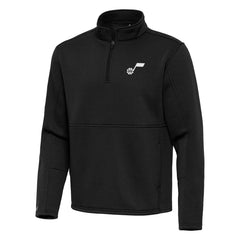 Utah Jazz Antigua Twist Quarter-Zip Pullover Top - Black discount | NBA