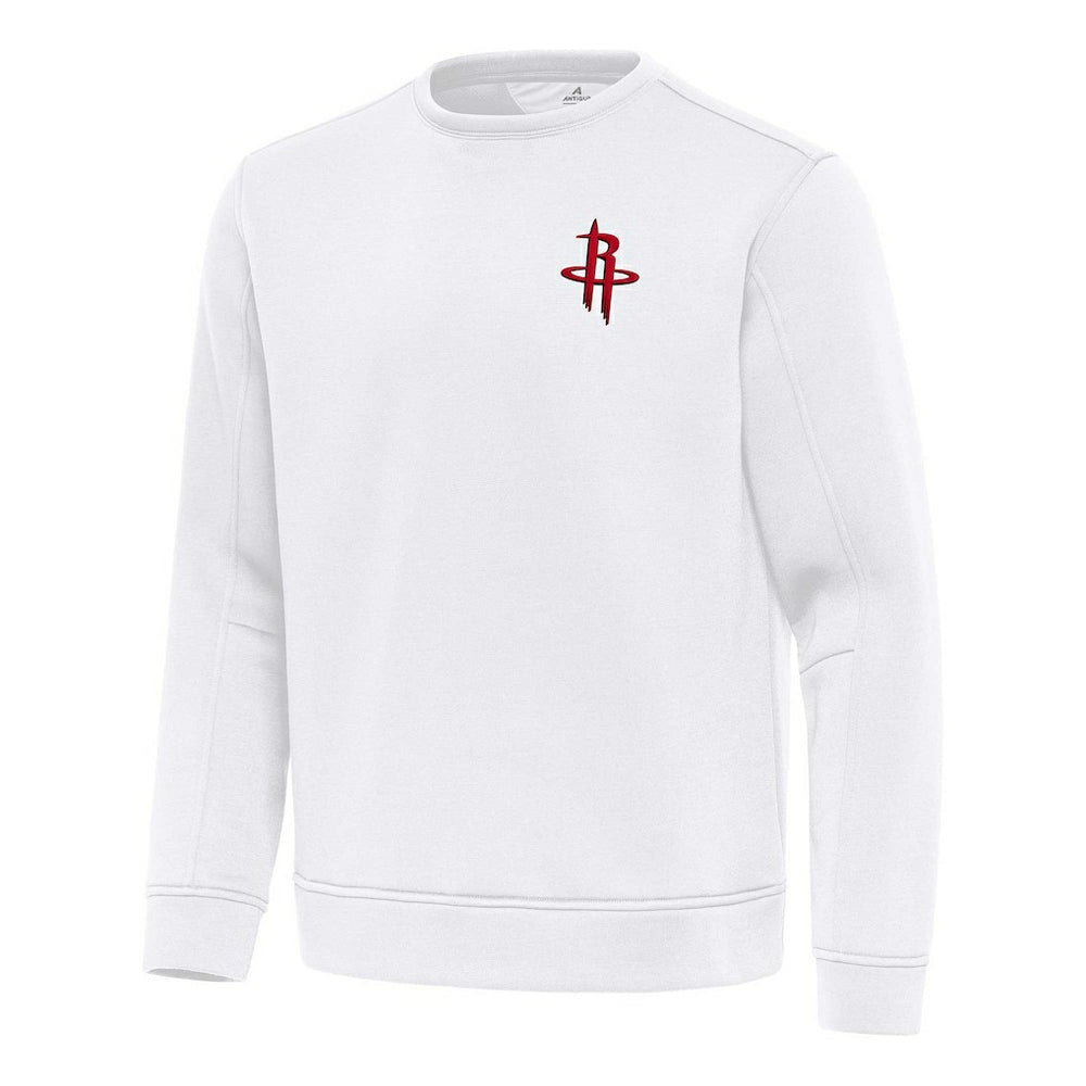 White Houston Rockets Antigua Relevant Pullover Sweatshirt sale | NBA