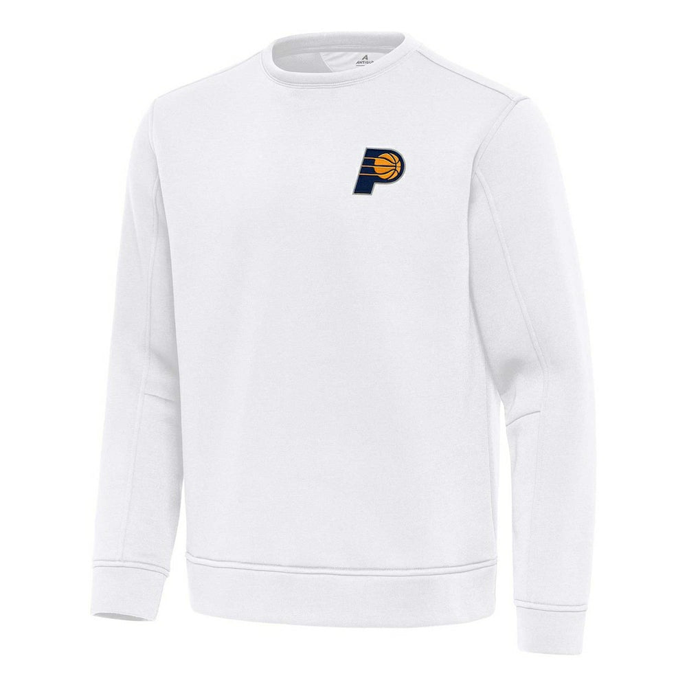White Indiana Pacers Antigua Relevant Pullover Sweatshirt | NBA