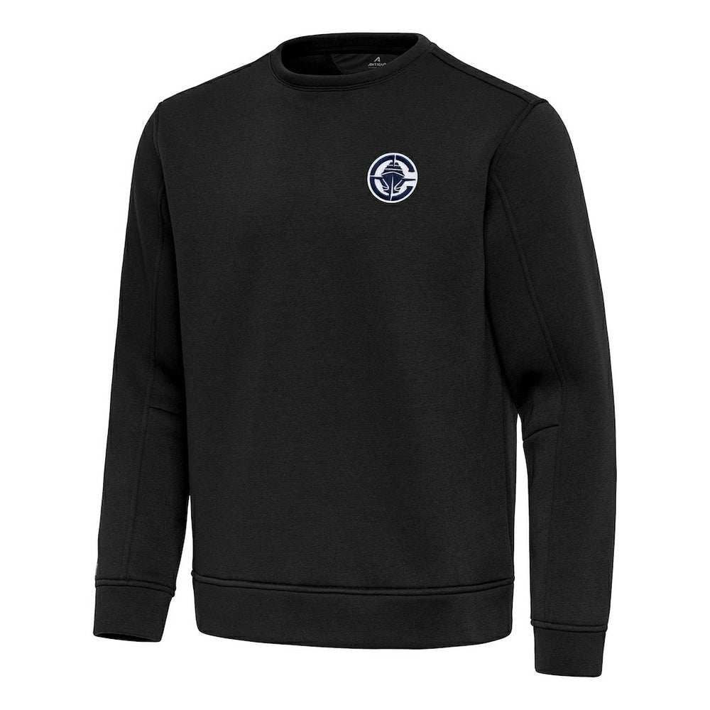 Black LA Clippers Antigua Relevant Pullover Sweatshirt | NBA