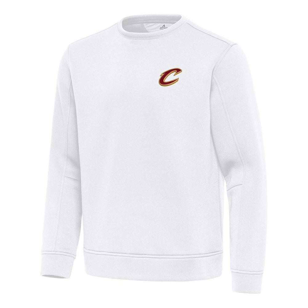 White Cleveland Cavaliers Antigua Relevant Pullover Sweatshirt sale | NBA