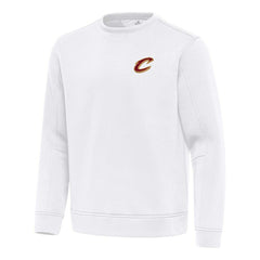 White Cleveland Cavaliers Antigua Relevant Pullover Sweatshirt sale | NBA