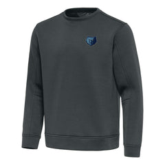 Pewter Memphis Grizzlies Antigua Relevant Pullover Sweatshirt | NBA