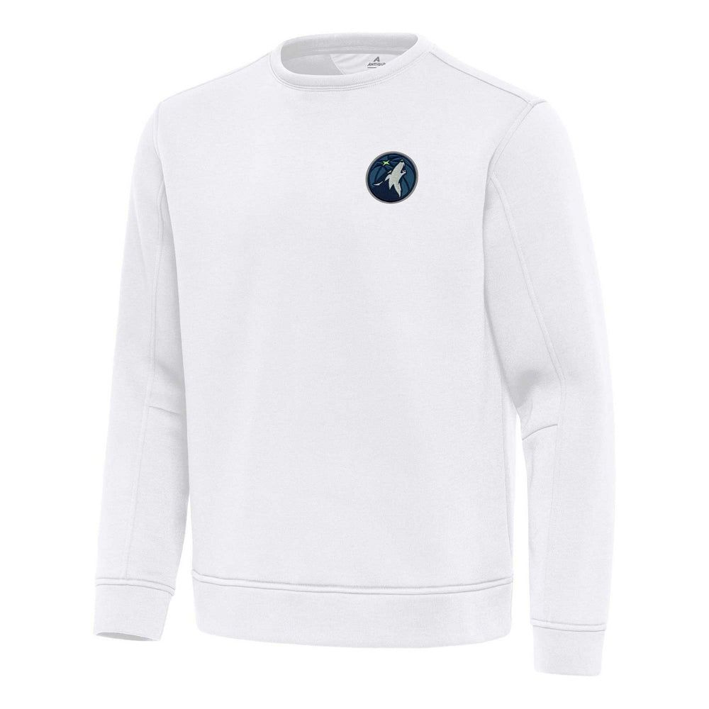 White Minnesota Timberwolves Antigua Relevant Pullover Sweatshirt | NBA