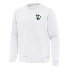 White Boston Celtics Antigua Relevant Pullover Sweatshirt | NBA