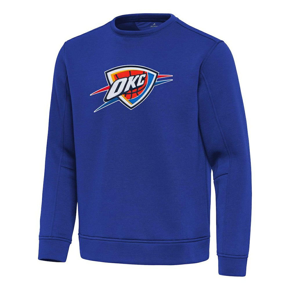 Blue Oklahoma City Thunder Antigua Relevant Pullover Sweatshirt | NBA