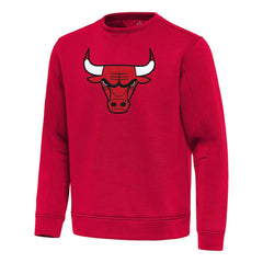 Red Chicago Bulls Antigua Relevant Pullover Sweatshirt sale | NBA
