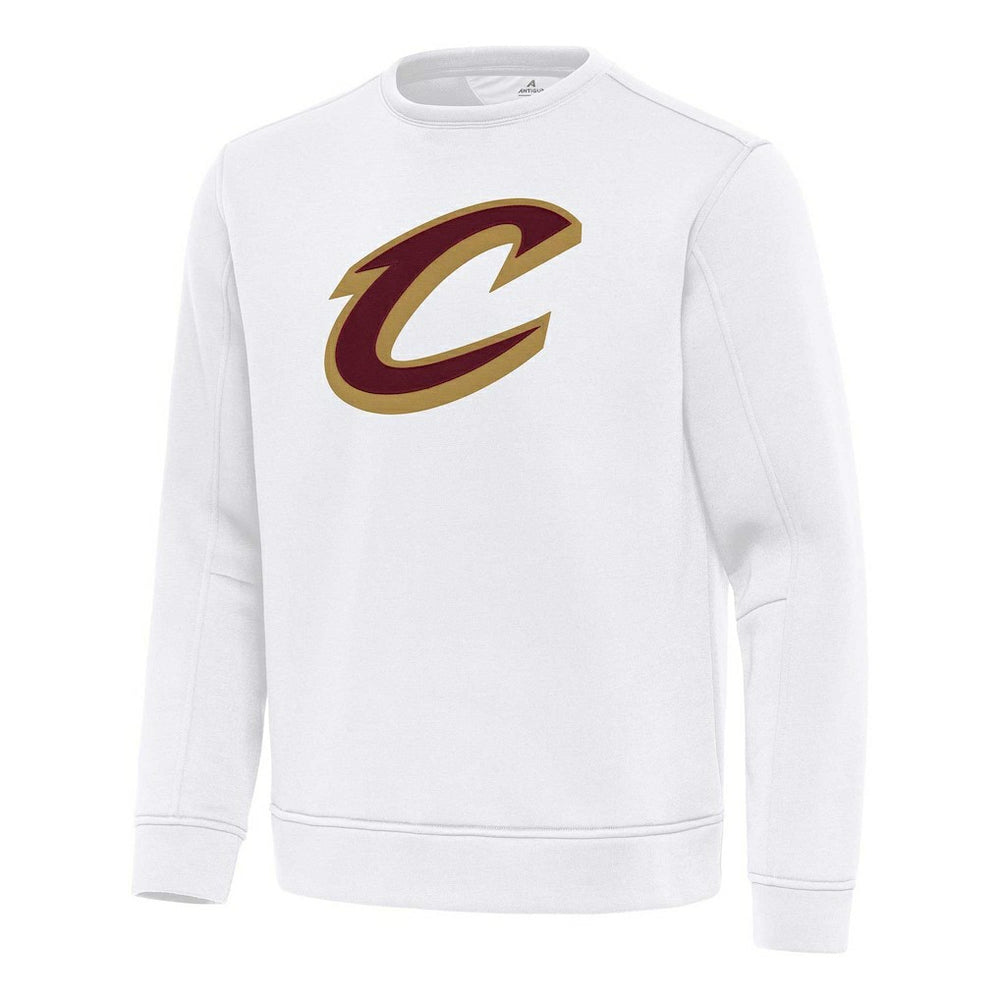 White Cleveland Cavaliers Antigua Relevant Pullover Sweatshirt sale | NBA