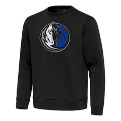 Black Dallas Mavericks Antigua Relevant Pullover Sweatshirt | NBA