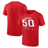 Washington Capitals 50th Anniversary T-Shirt - NHL T-shirts