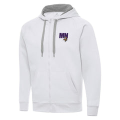 Minnesota Vikings Men's Antigua Victory Full-Zip Hoodie | NFL Online