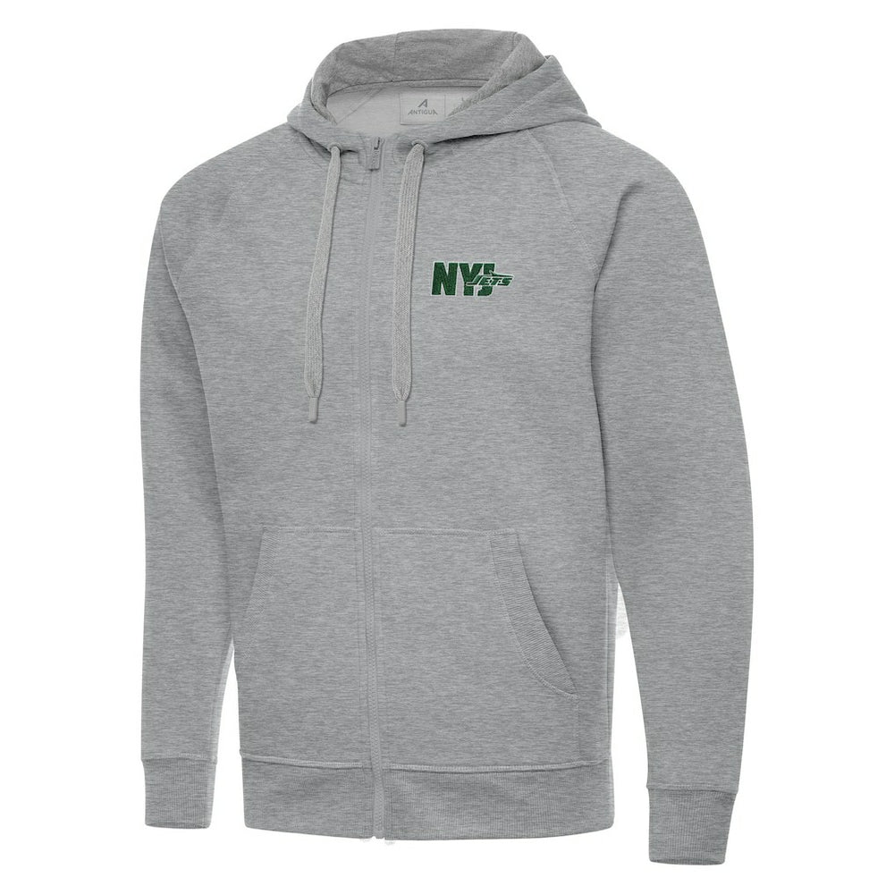 New York Jets Men's Antigua Victory Full-Zip Hoodie | NFL Outlet
