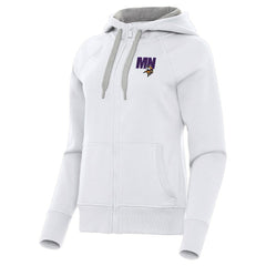 Minnesota Vikings Antigua Women's Victory Full-Zip Hoodie | NFL Sale
