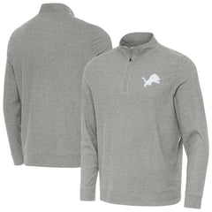Detroit Lions Antigua Subtle Quarter-Zip Top | NFL Discount