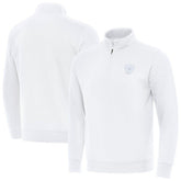 Las Vegas Raiders Antigua Victory Quarter-Zip Top | NFL New