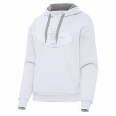San Francisco 49ers Antigua Women's Victory Pullover Hoodie | NFL Outlet