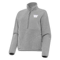 Washington Commanders Antigua Women's Figure Half-Zip Sweatshirt | NFL Outlet