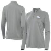 Denver Broncos Antigua Women's Reprocess Quarter-Zip Top | NFL Outlet