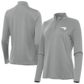 New England Patriots Antigua Women's Reprocess Quarter-Zip Top | NFL Discount