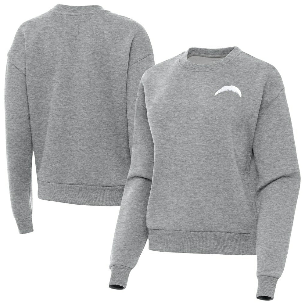 Los Angeles Chargers Antigua Women's Victory Crew Pullover Sweatshirt | NFL New