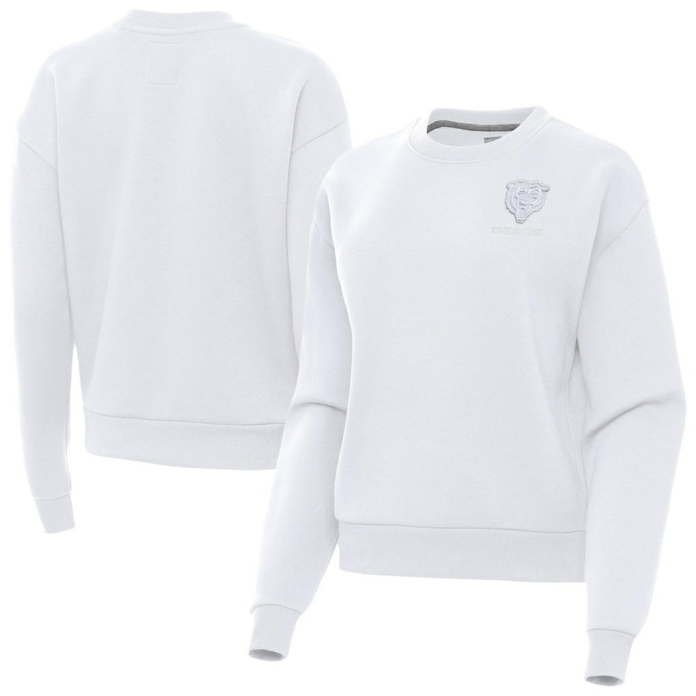 Chicago Bears Antigua Women's Victory Crew Pullover Sweatshirt | NFL Outlet