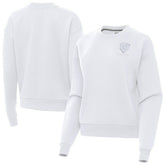 Chicago Bears Antigua Women's Victory Crew Pullover Sweatshirt | NFL Outlet