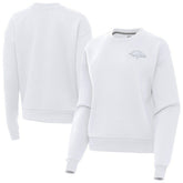 Baltimore Ravens Antigua Women's Victory Crew Pullover Sweatshirt | NFL On sale