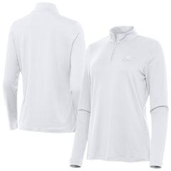 Philadelphia Eagles Antigua Women's Reprocess Quarter-Zip Top | NFL Discount
