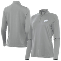Philadelphia Eagles Antigua Women's Reprocess Quarter-Zip Top | NFL Hot