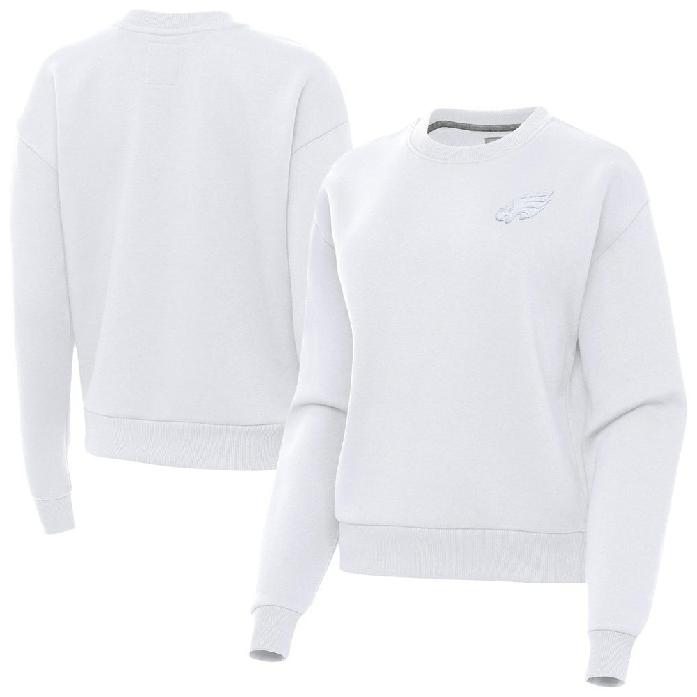 Philadelphia Eagles Antigua Women's Victory Crew Pullover Sweatshirt | NFL New