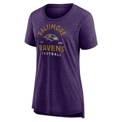Baltimore Ravens Women's Vintage Arch Tri-Blend T-Shirt | NFL Near me