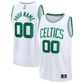 White Boston Celtics Fast Break Custom Jersey | NBA