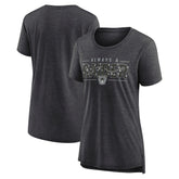 Las Vegas Raiders Women's Vintage Graphic Tri-Blend Scoop Neck T-Shirt | NFL US