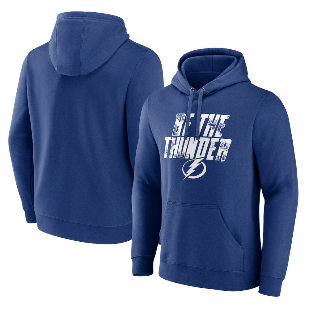 Tampa Bay Lightning Blue Represent Pullover Hoodie - NHL Hoodies
